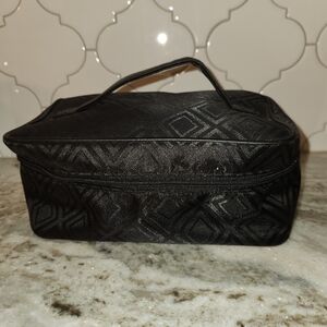 Elegant Black Makeup Bag